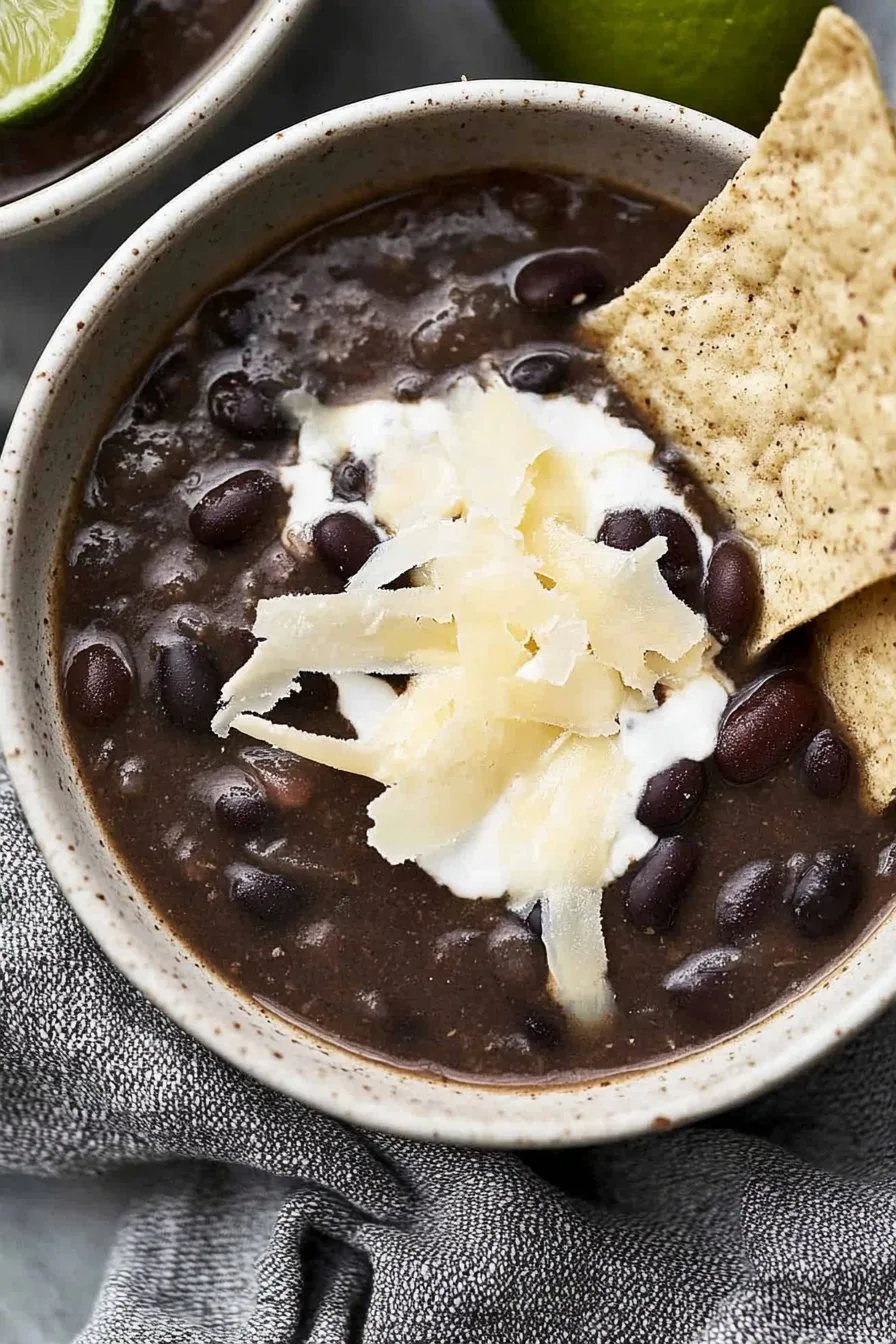 Smoky Black Bean Soup