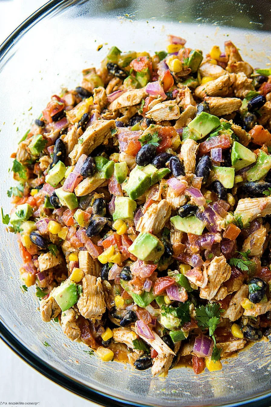 Southwestern Chopped Chicken Salad