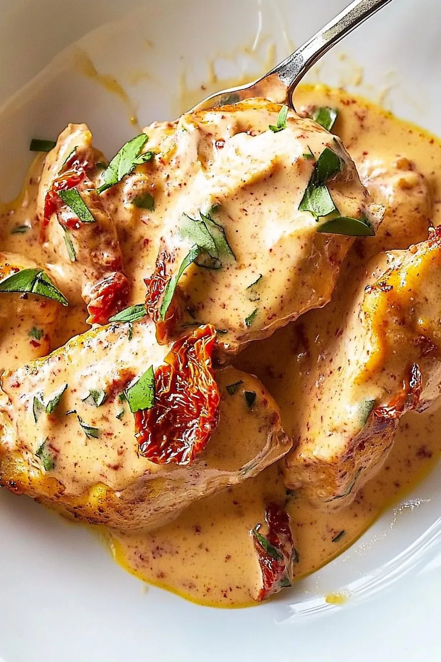 Marry Me Chicken (Chicken in a Sun-Dried Tomato Cream Sauce)