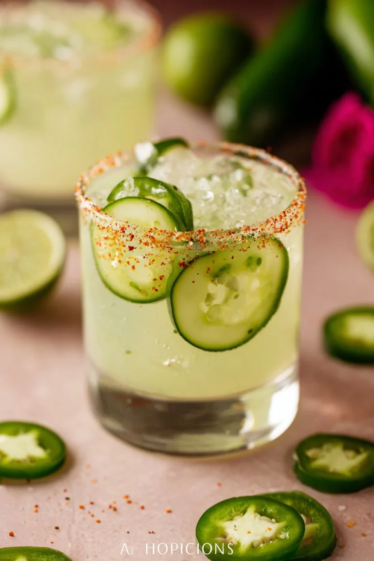 Cucumber Jalapeño Margarita