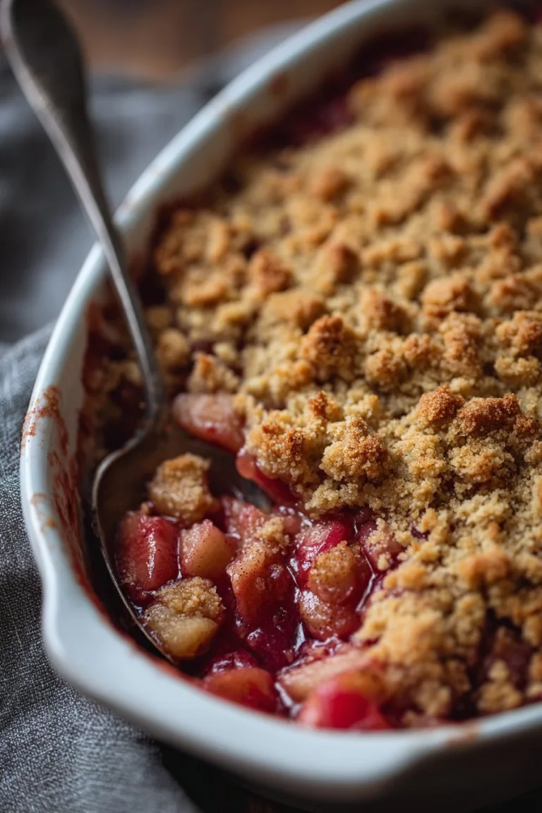 Irresistible Rhubarb Crisp Recipe