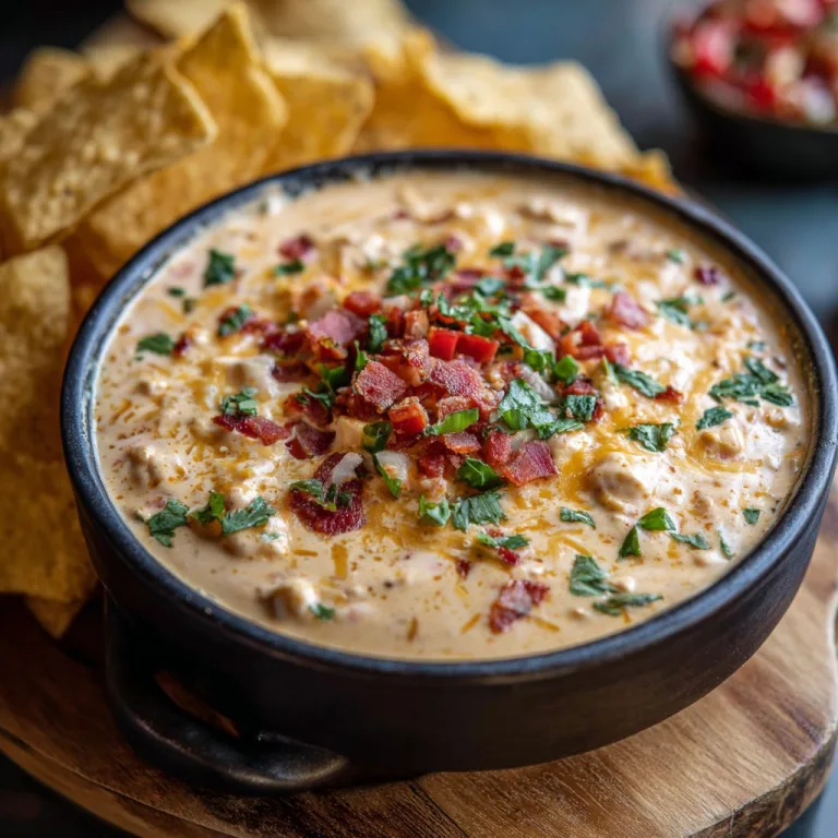 Cheesy Rotel Ranch Queso