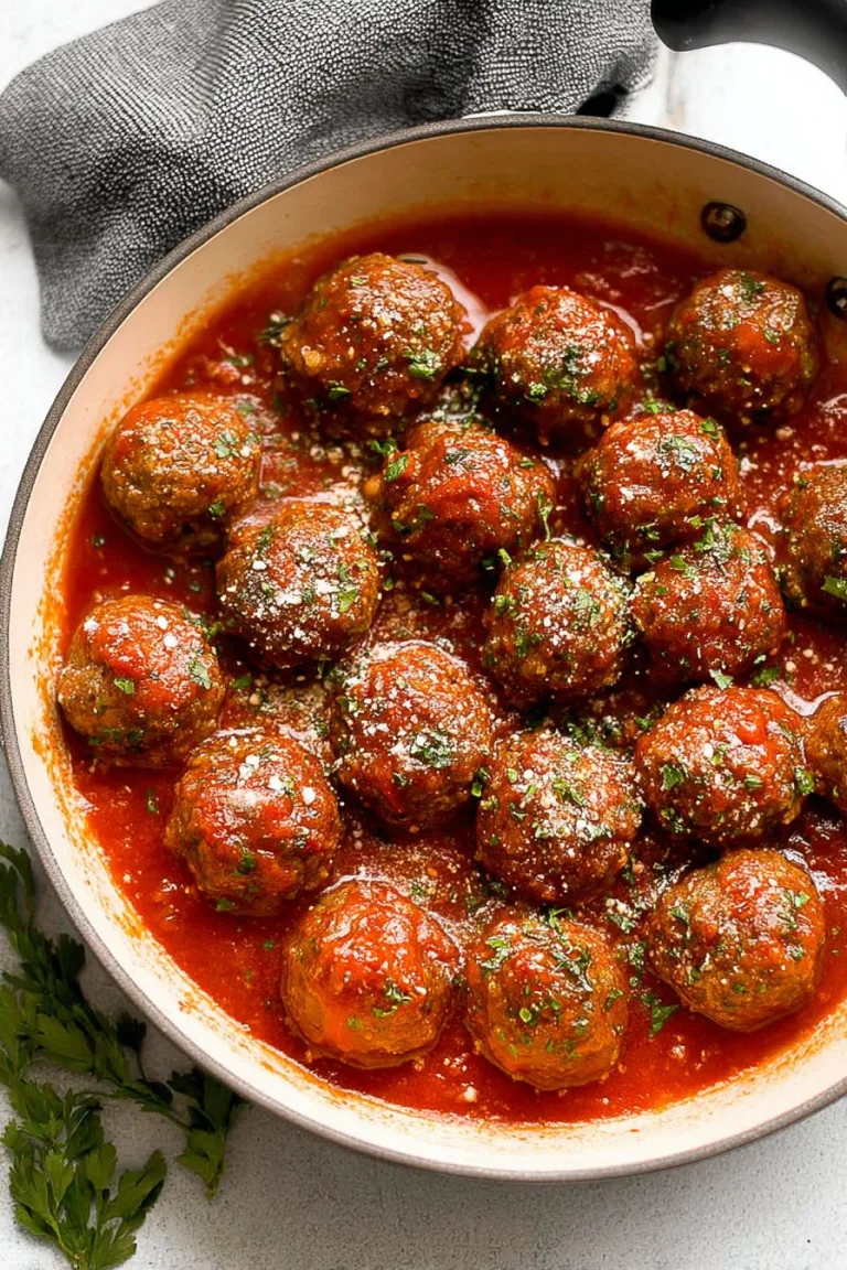 Easy Homemade Meatballs