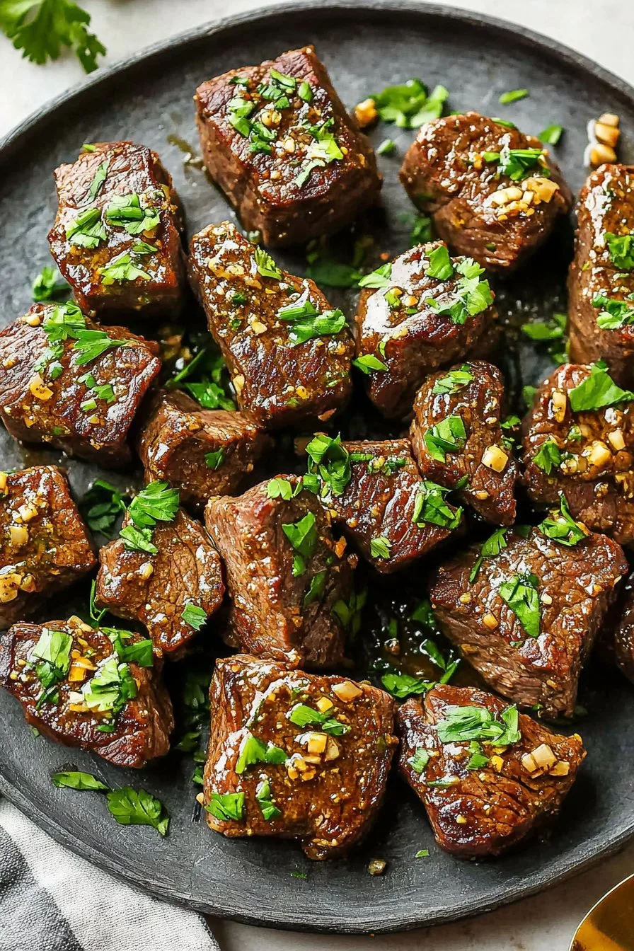 Garlic Butter Steak Bites