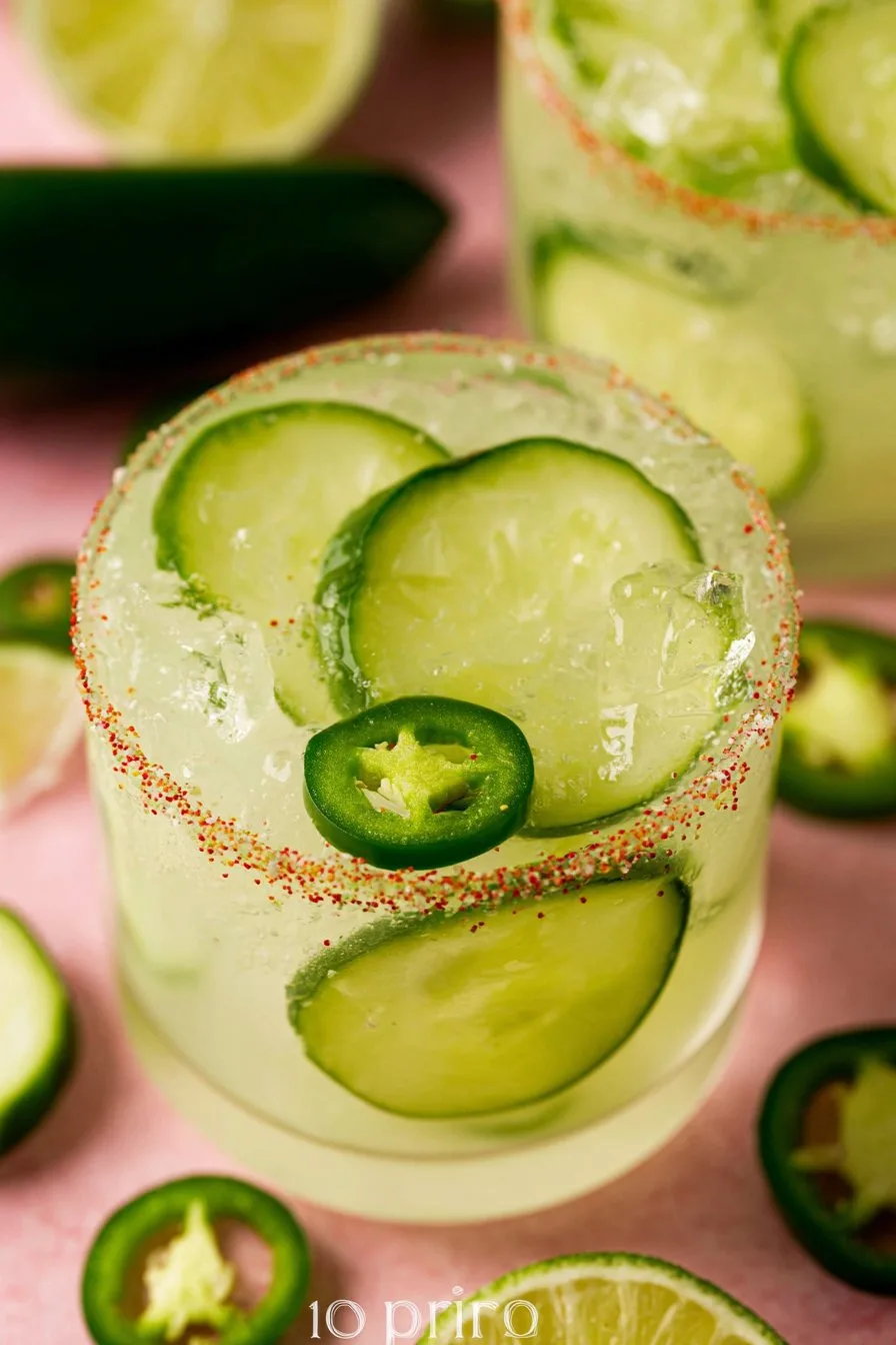 Cucumber Jalapeño Margarita