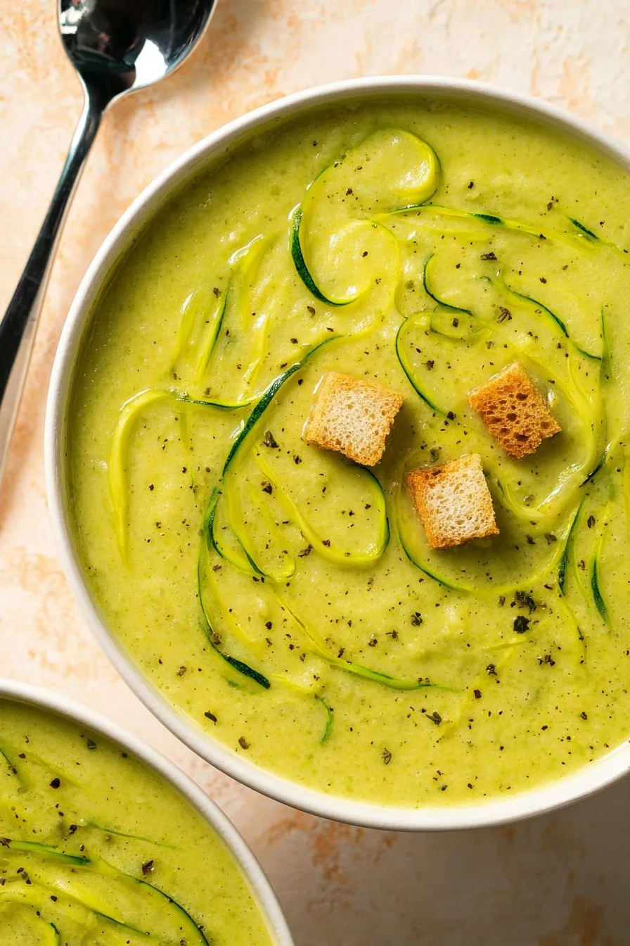 Creamy Zucchini Soup