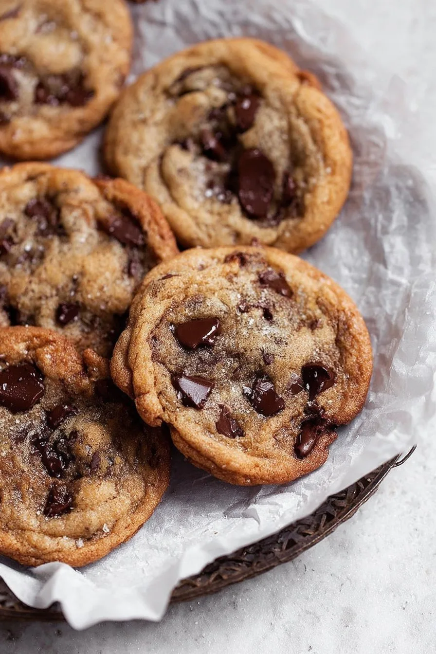 Banana Bread Chocolate Chip Cookies
