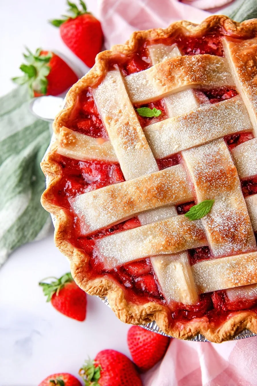 Strawberry Rhubarb Pie