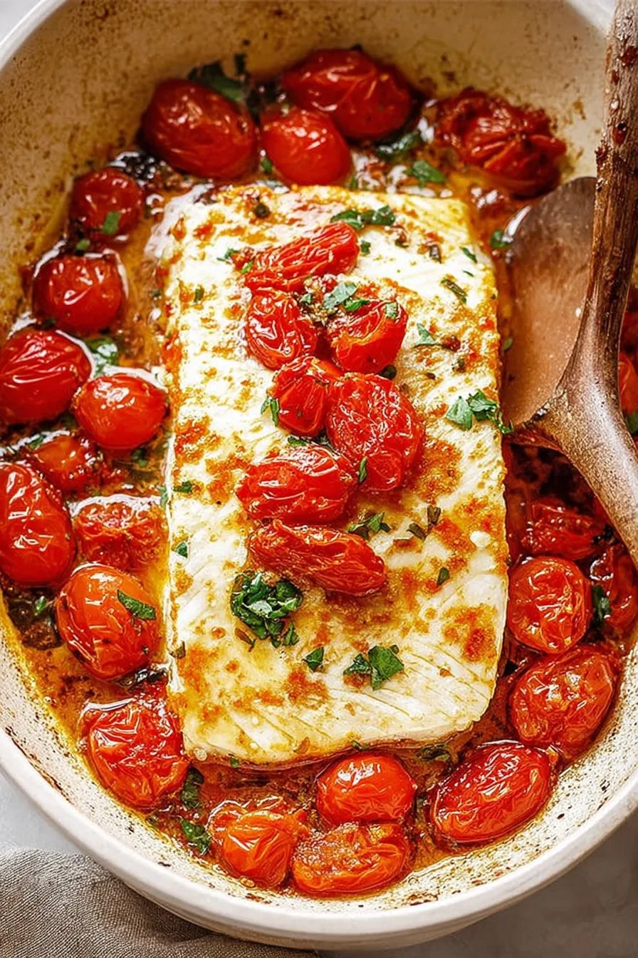 Baked Halibut Tomato
