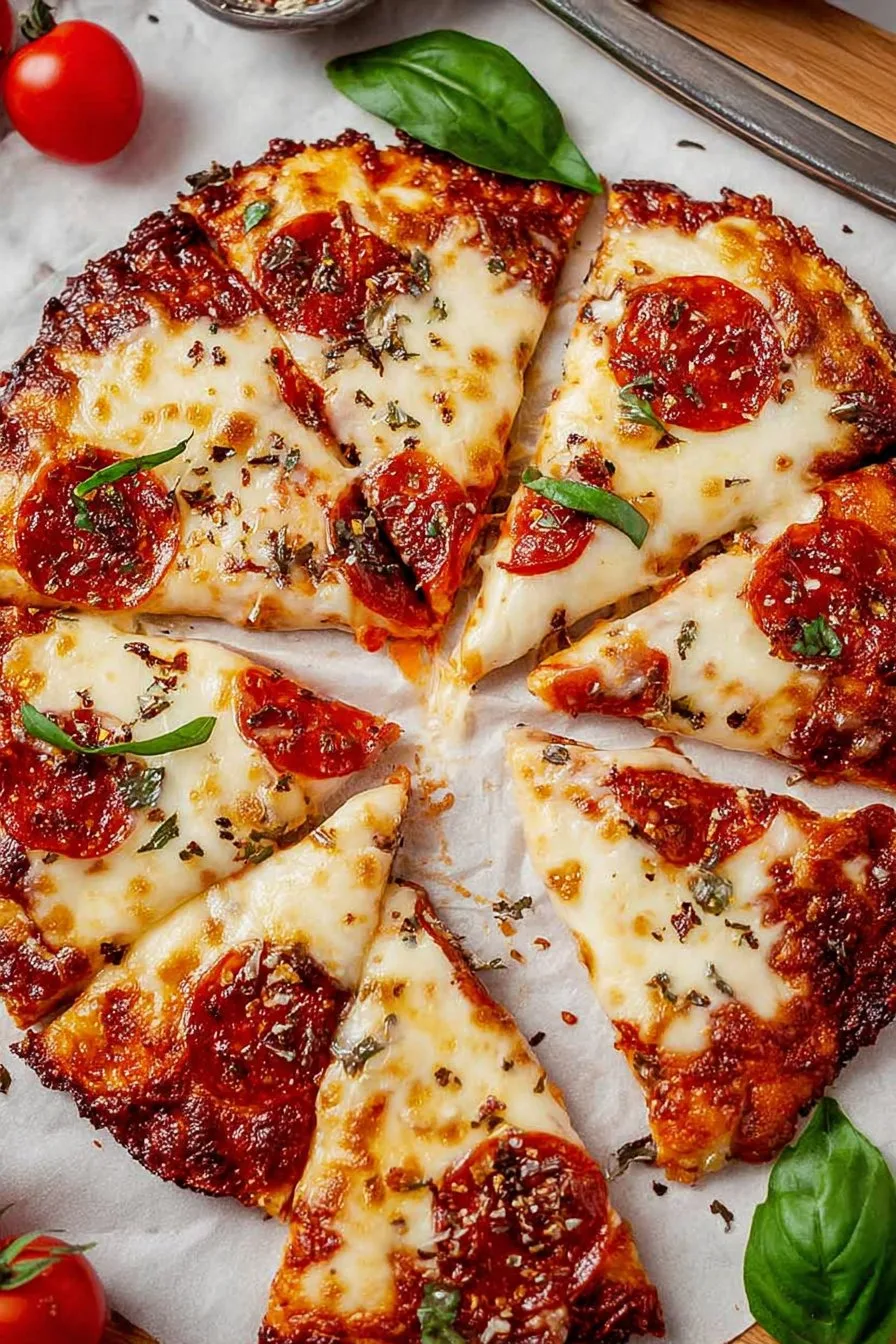 High Protein Cottage Cheese Pizza Crust