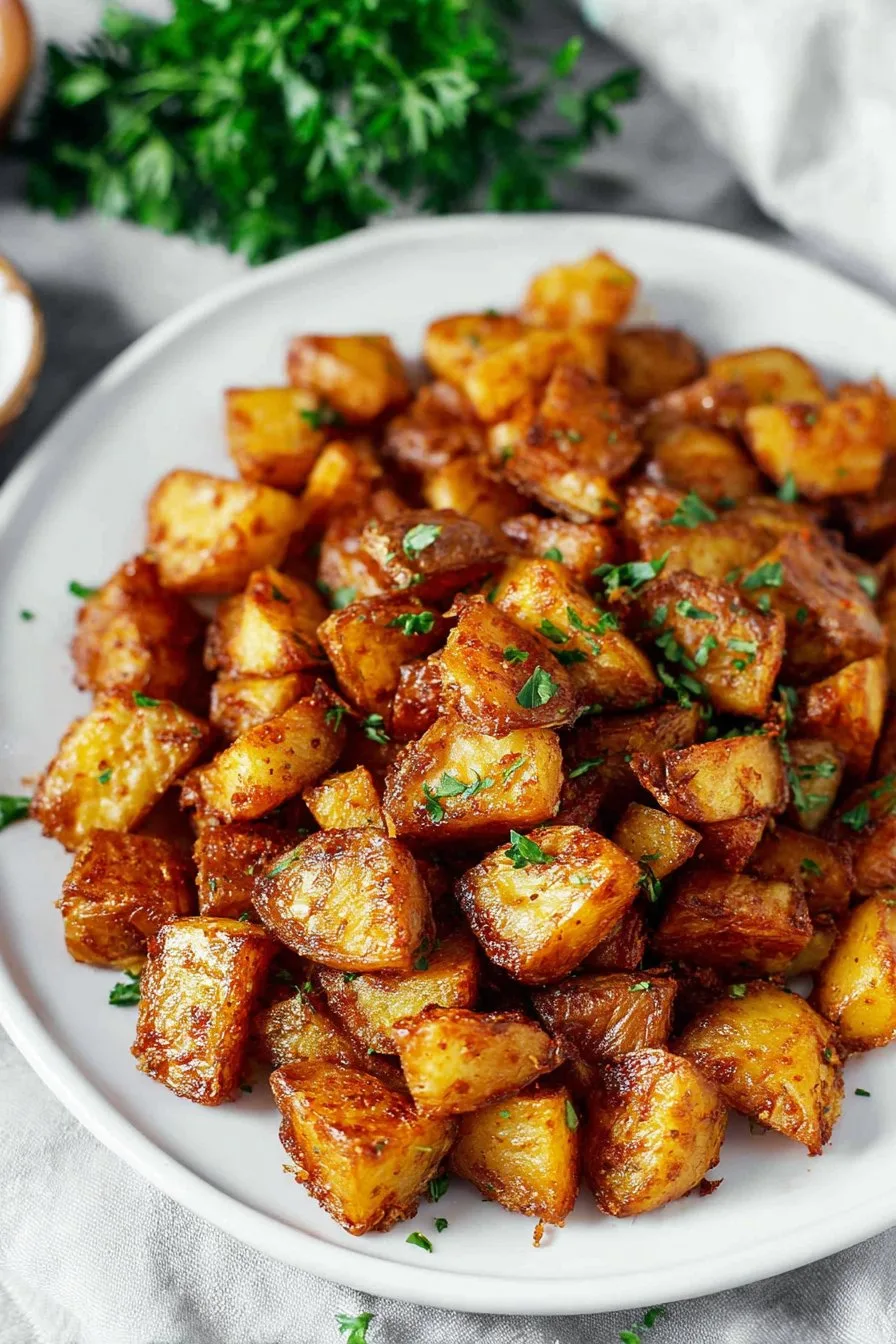 Crispy Air Fryer Breakfast Potatoes