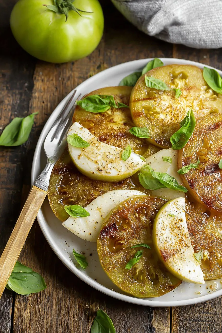 Grilled Green Tomatoes