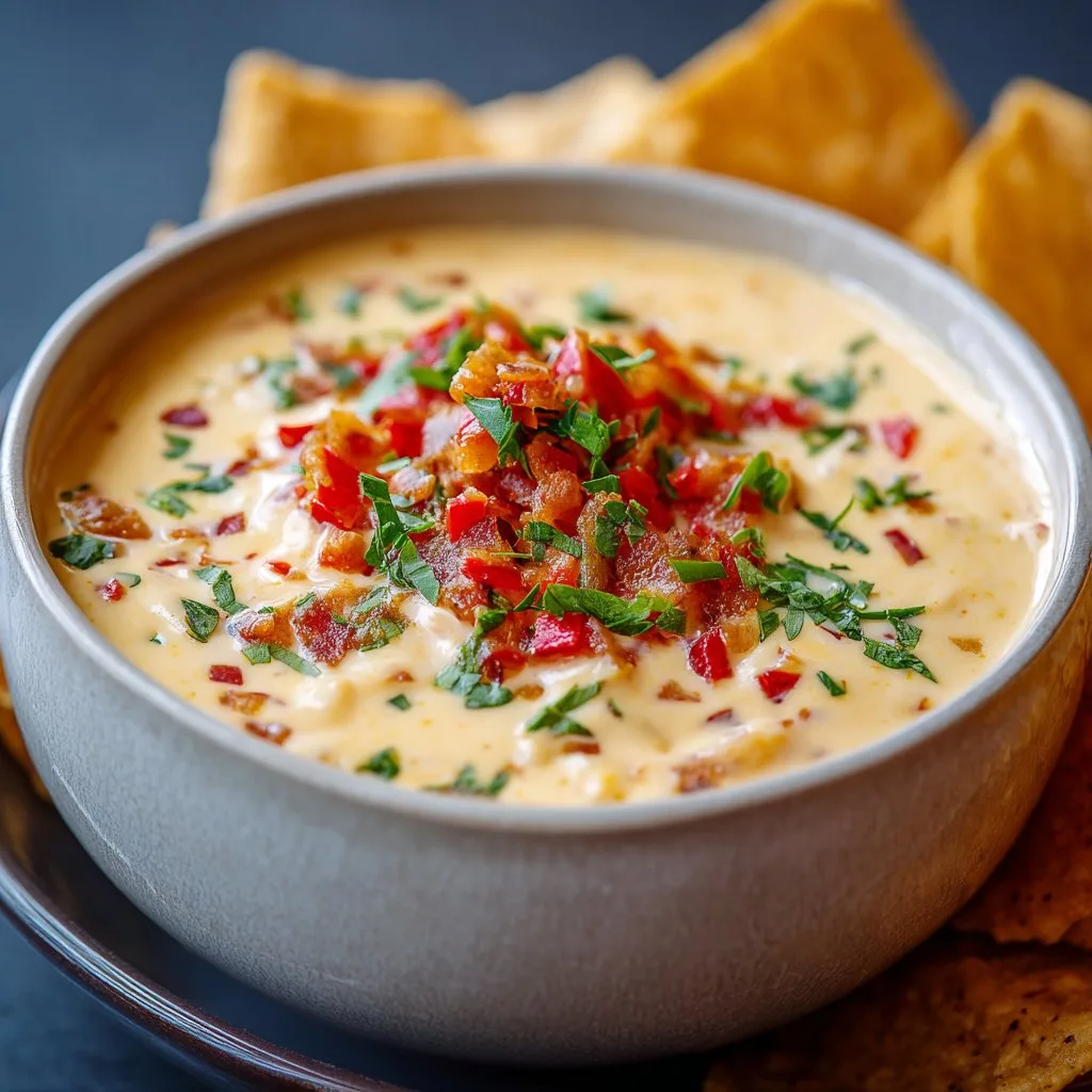 Cheesy Rotel Ranch Queso