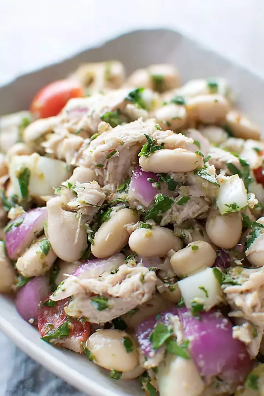 Tuna White Bean Salad