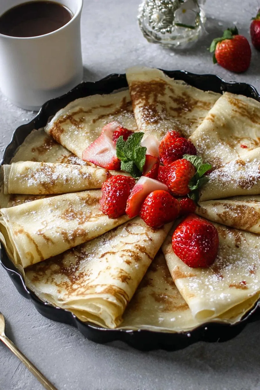 Easy Homemade Crepes