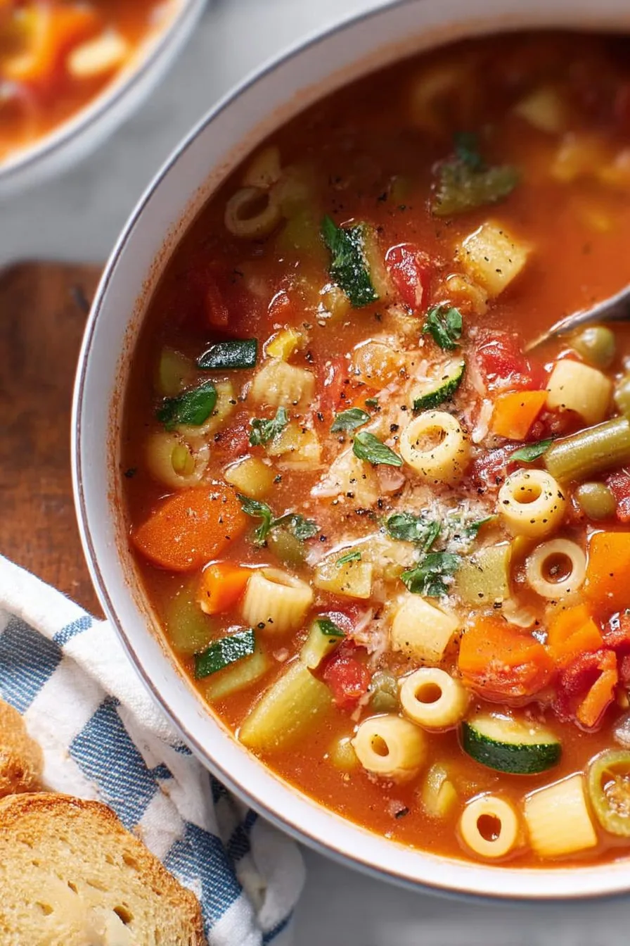 Easy Minestrone Soup