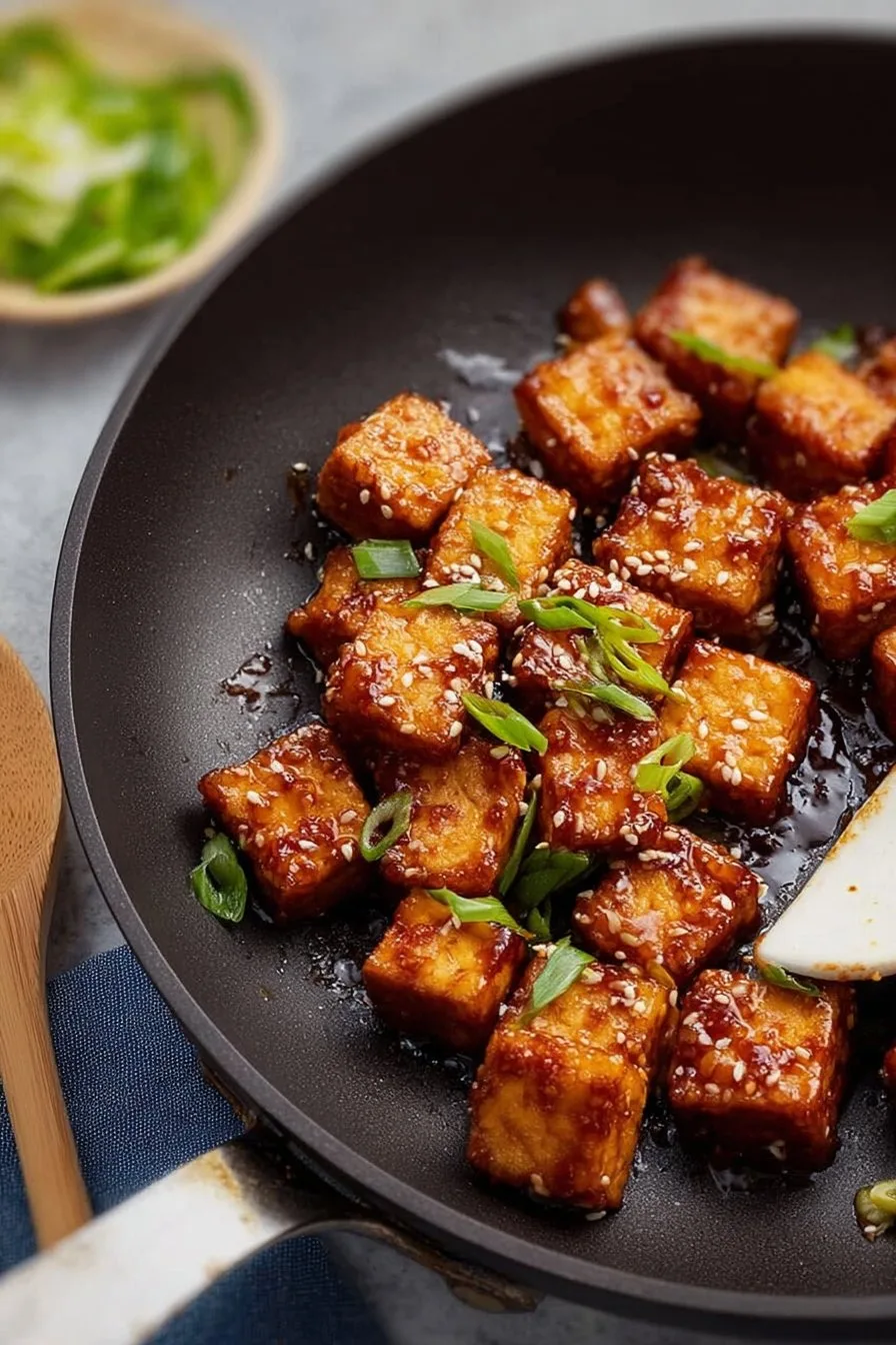 Honey Sriracha Tofu