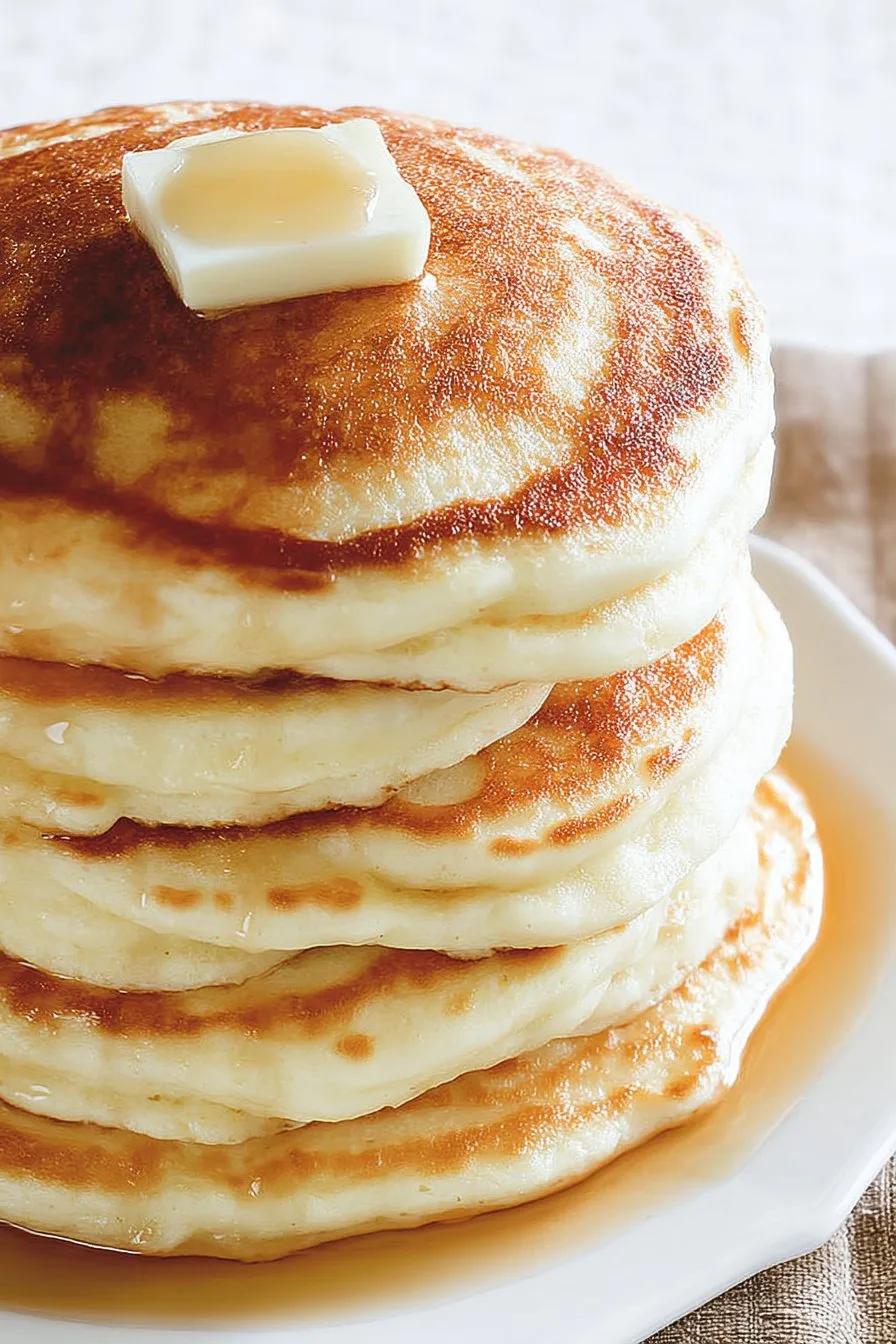 Fluffy Homemade Pancakes