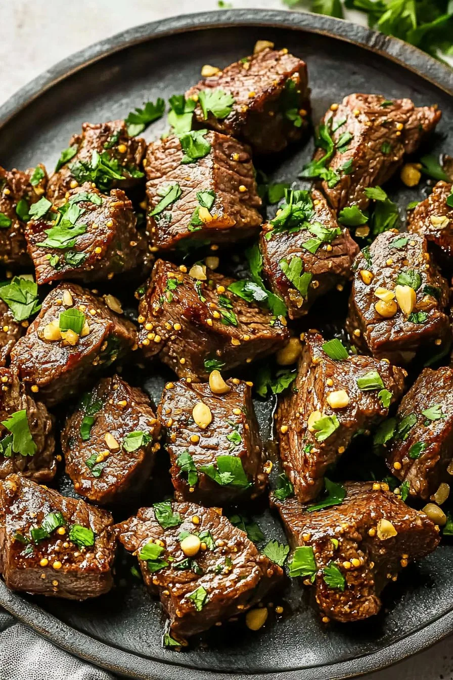 Garlic Butter Steak Bites