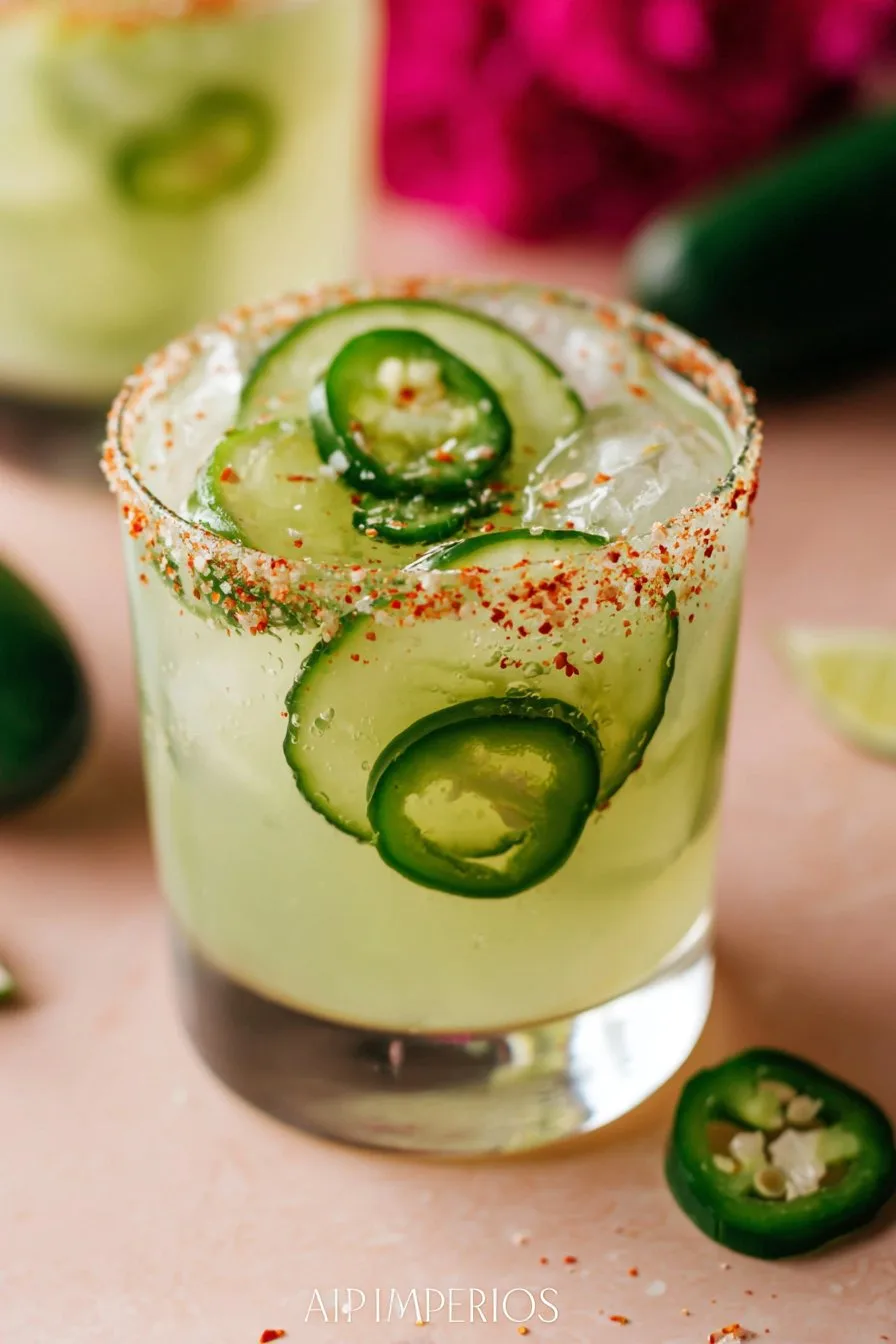 Cucumber Jalapeño Margarita