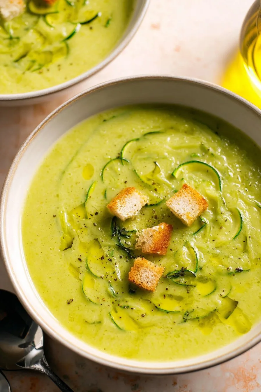 Creamy Zucchini Soup