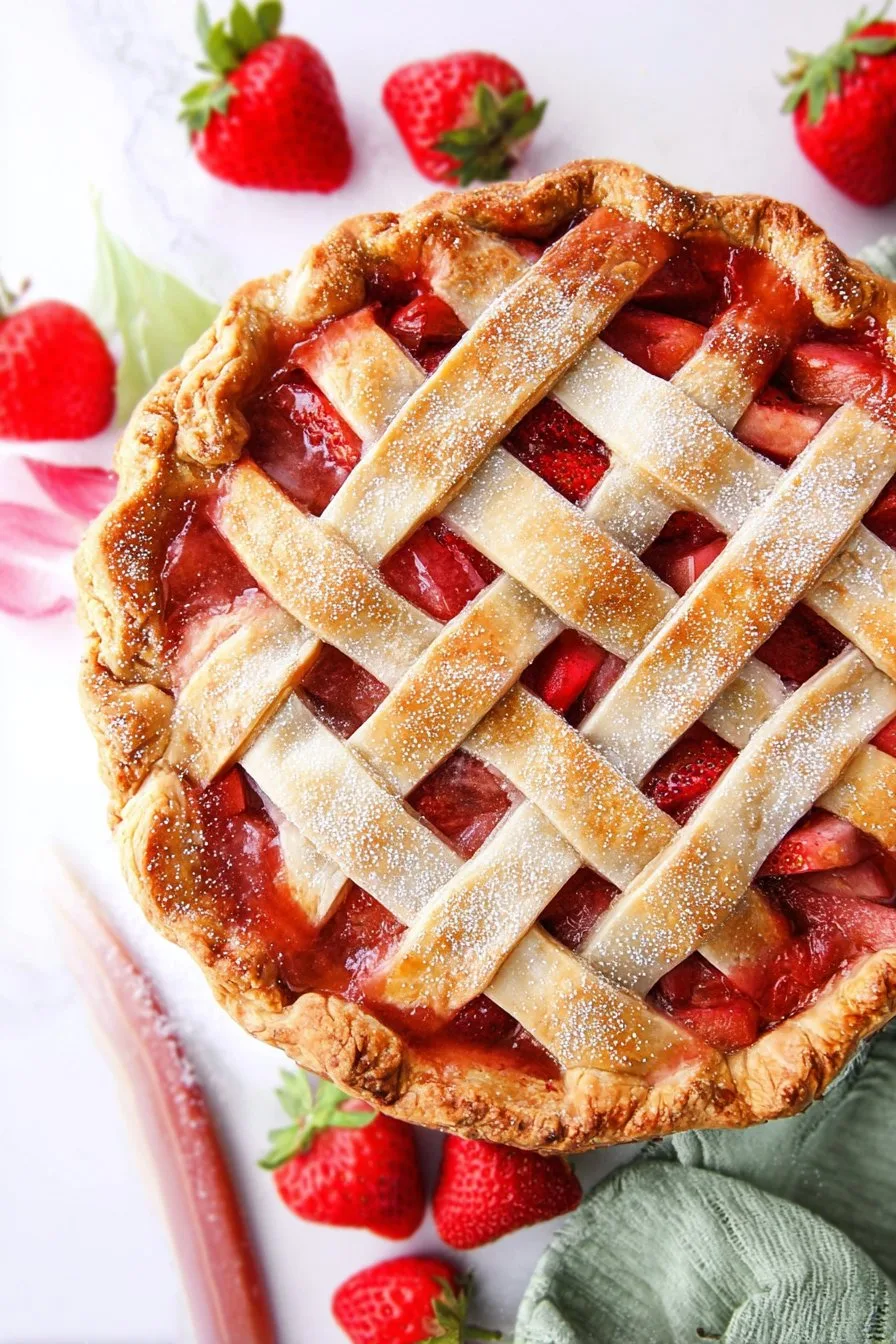 Strawberry Rhubarb Pie