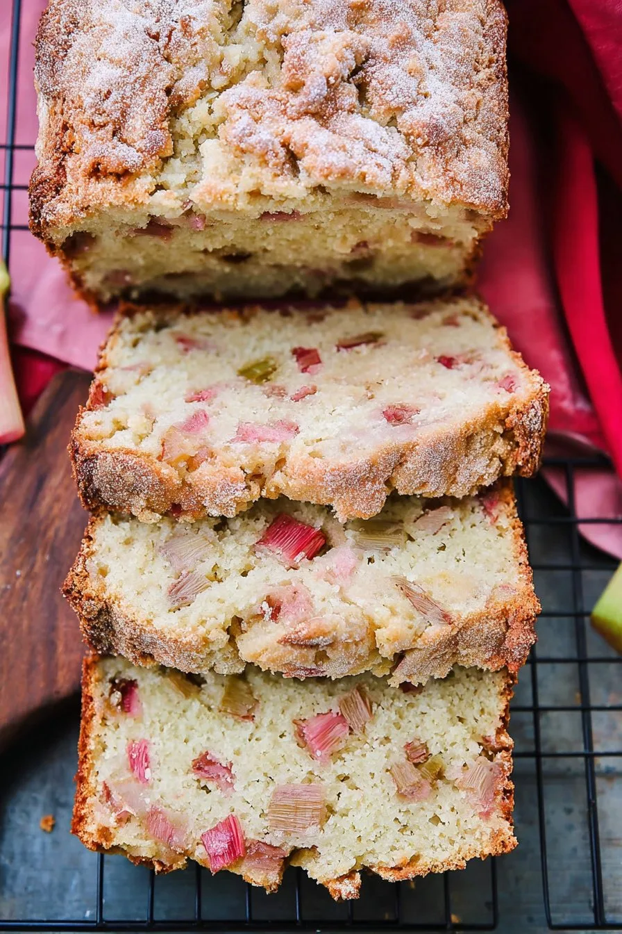 Rhubarb Bread Recipe