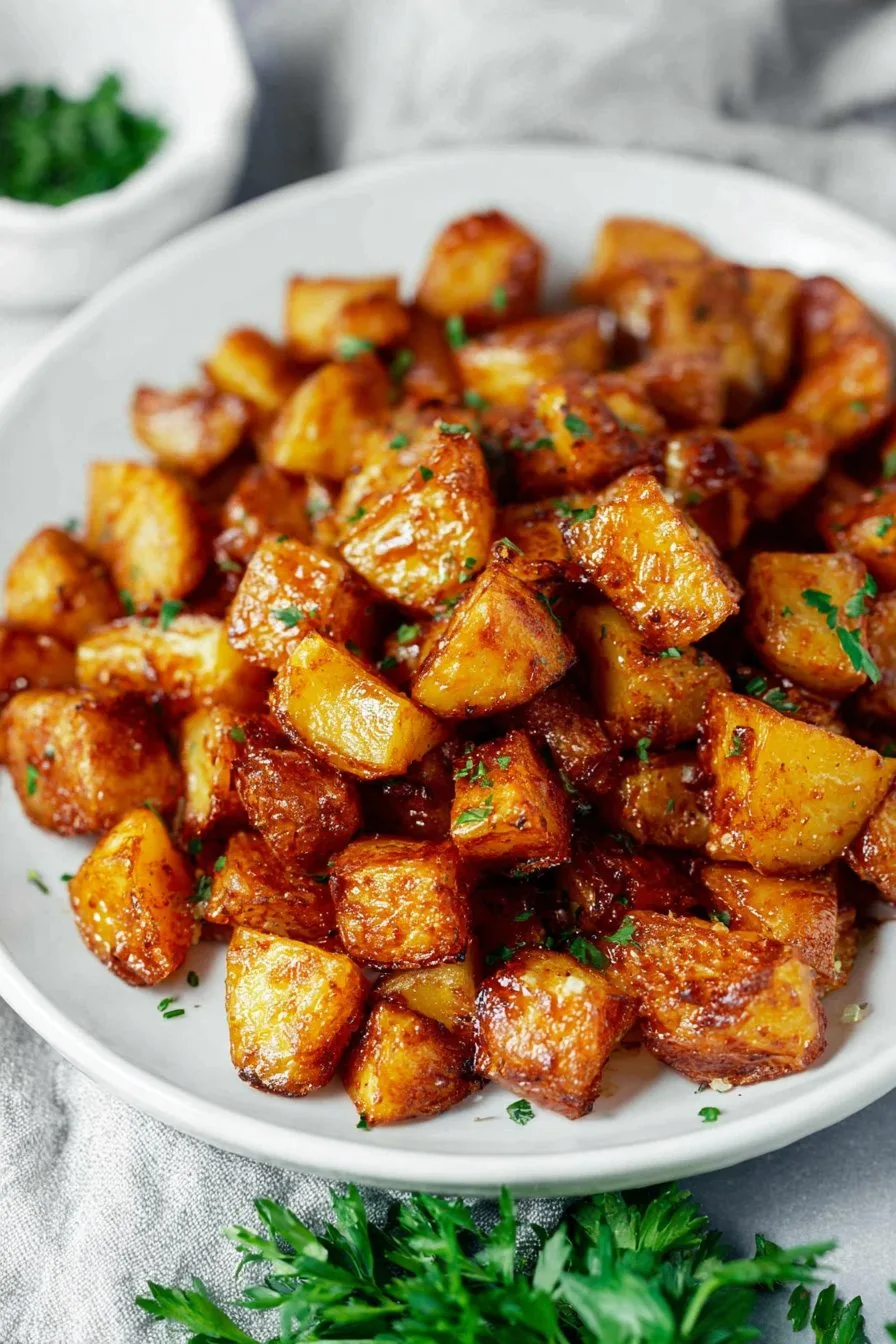 Crispy Air Fryer Breakfast Potatoes