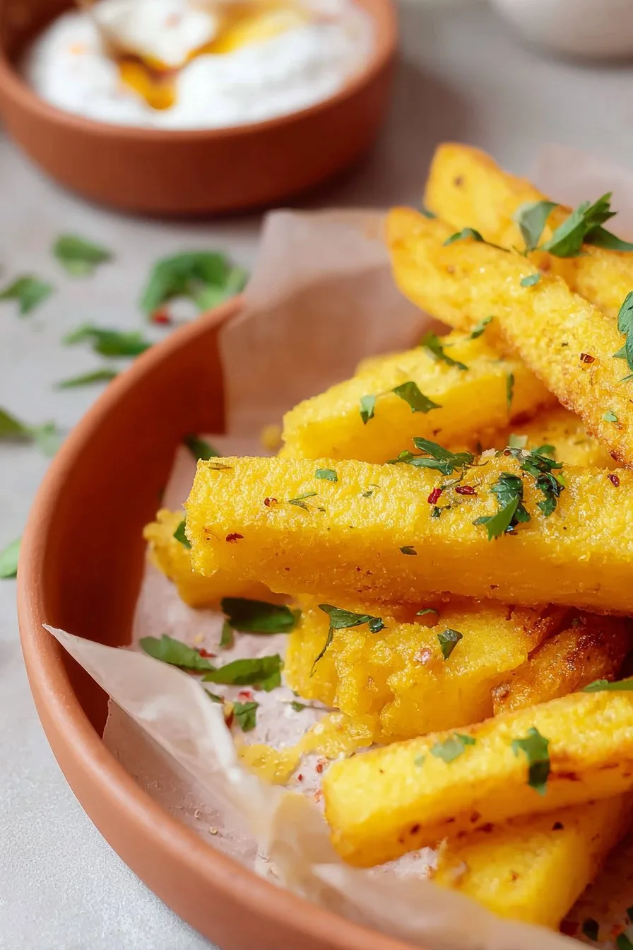 Oven-Baked Polenta Fries