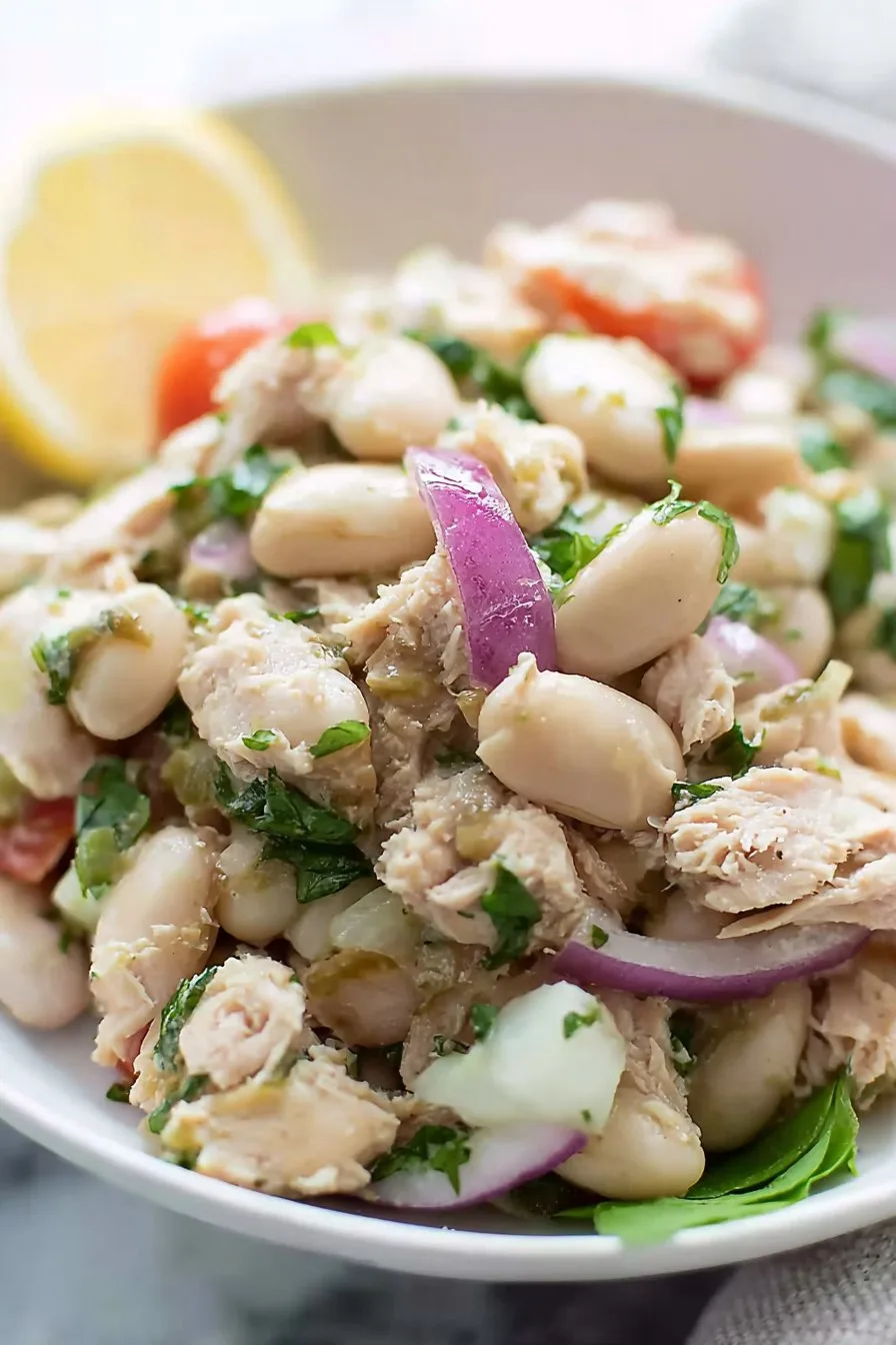 Tuna White Bean Salad