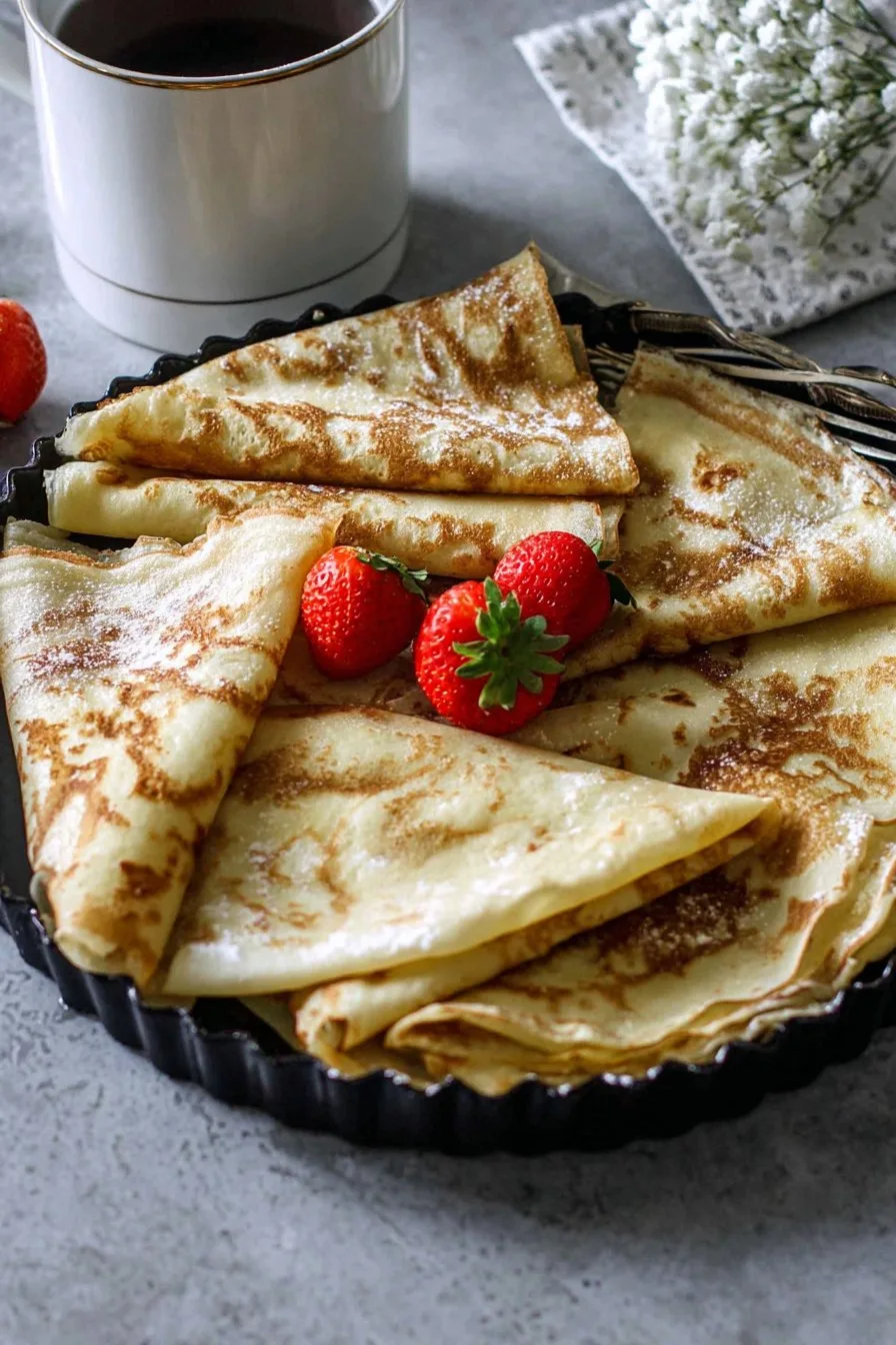 Easy Homemade Crepes