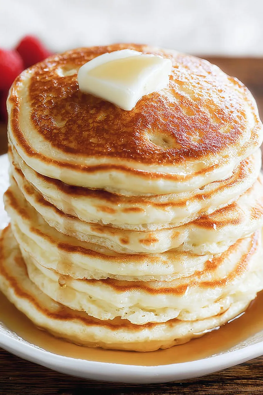 Fluffy Homemade Pancakes