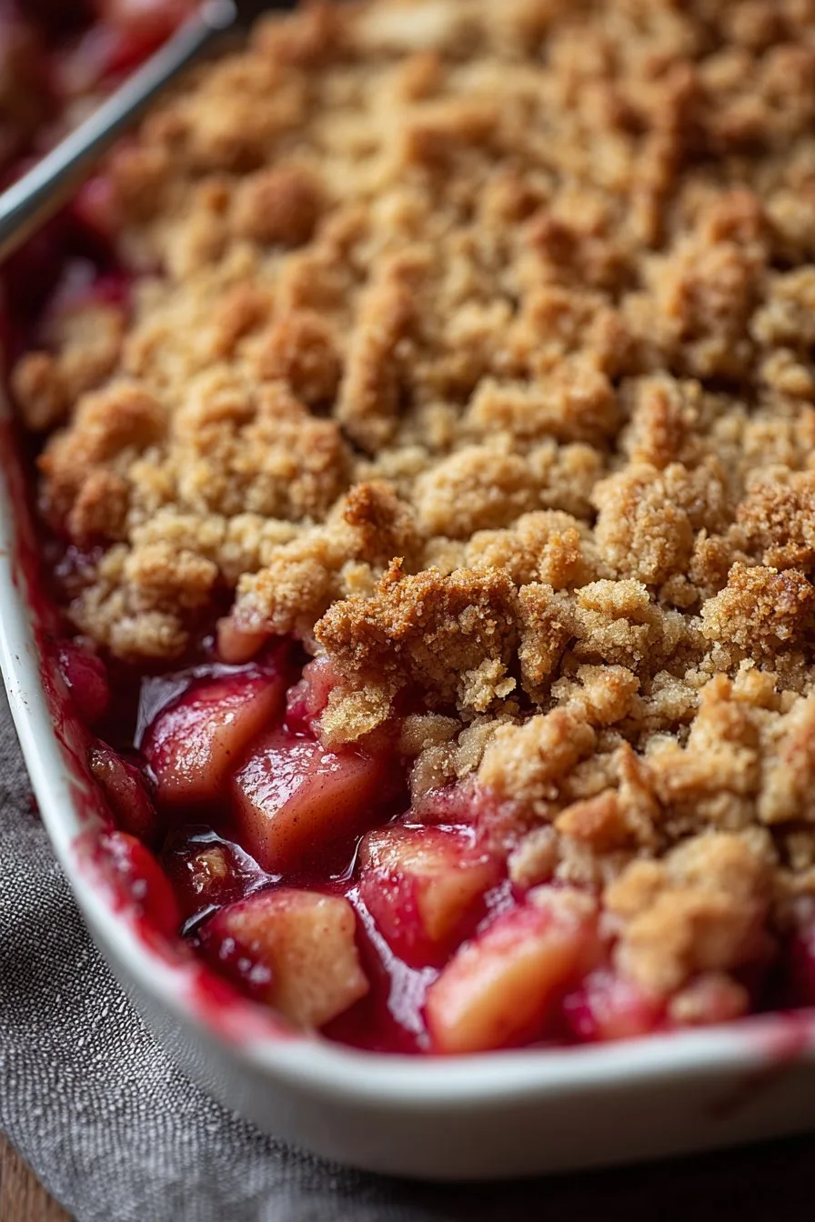 Irresistible Rhubarb Crisp Recipe