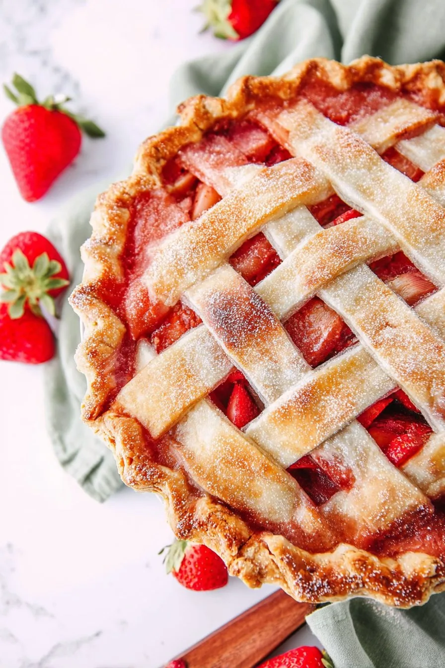 Strawberry Rhubarb Pie