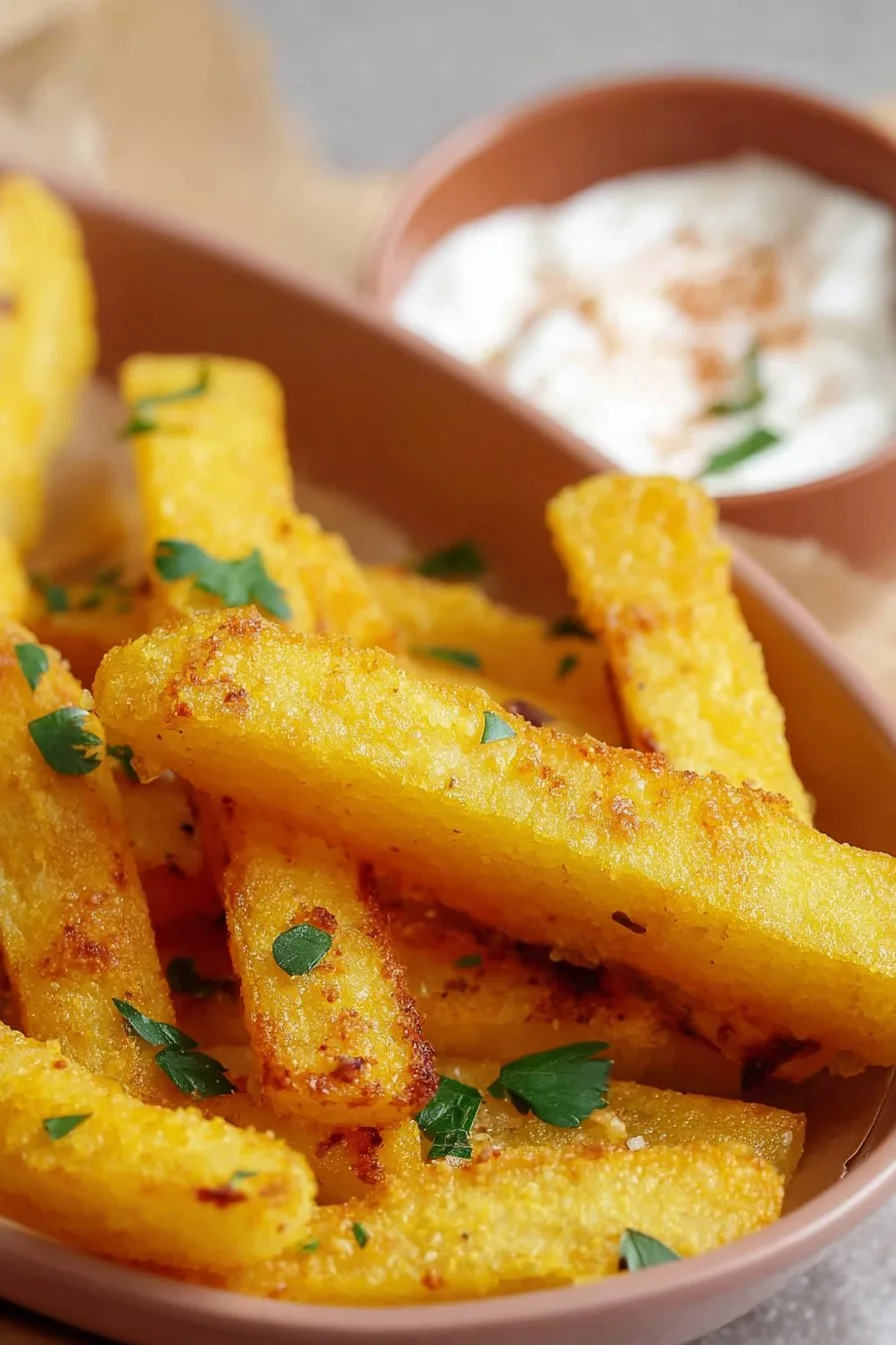 Oven-Baked Polenta Fries