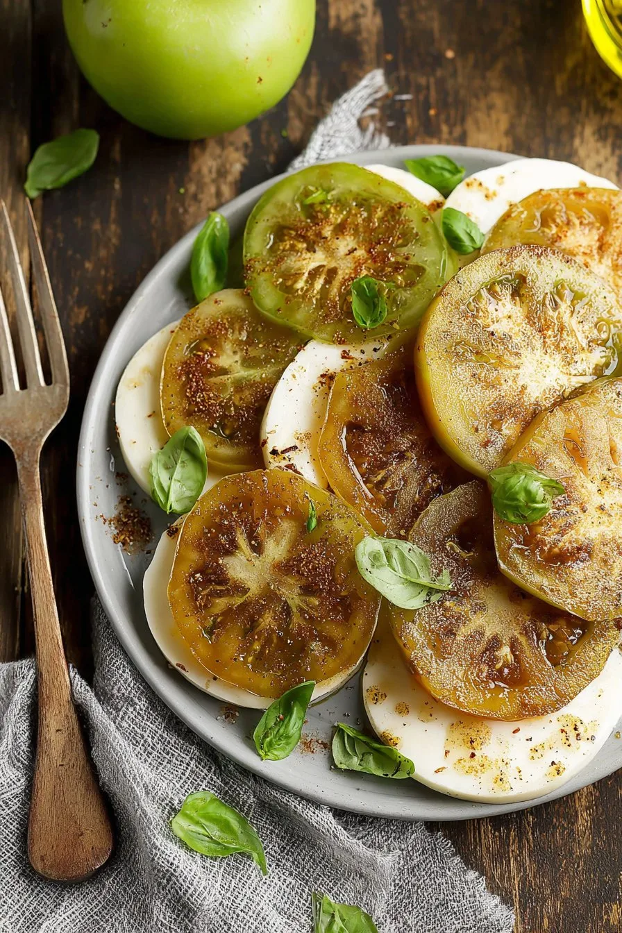 Grilled Green Tomatoes