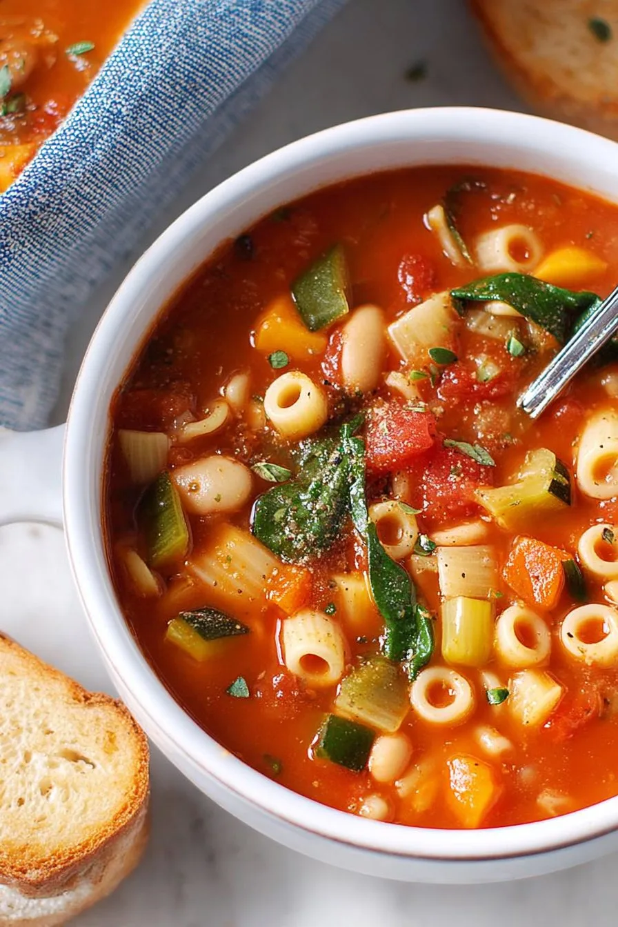 Easy Minestrone Soup