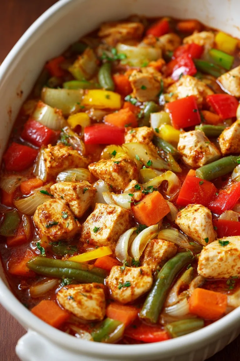 chicken and vegetable casserole​