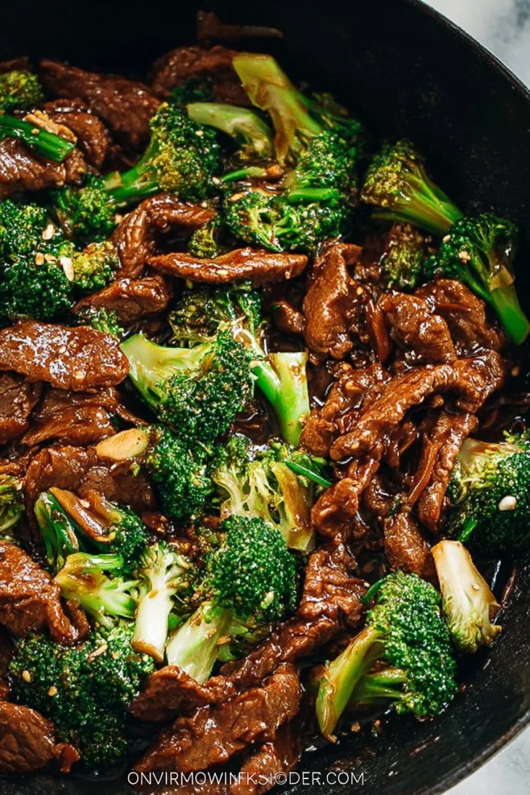 Chinese Beef and Broccoli