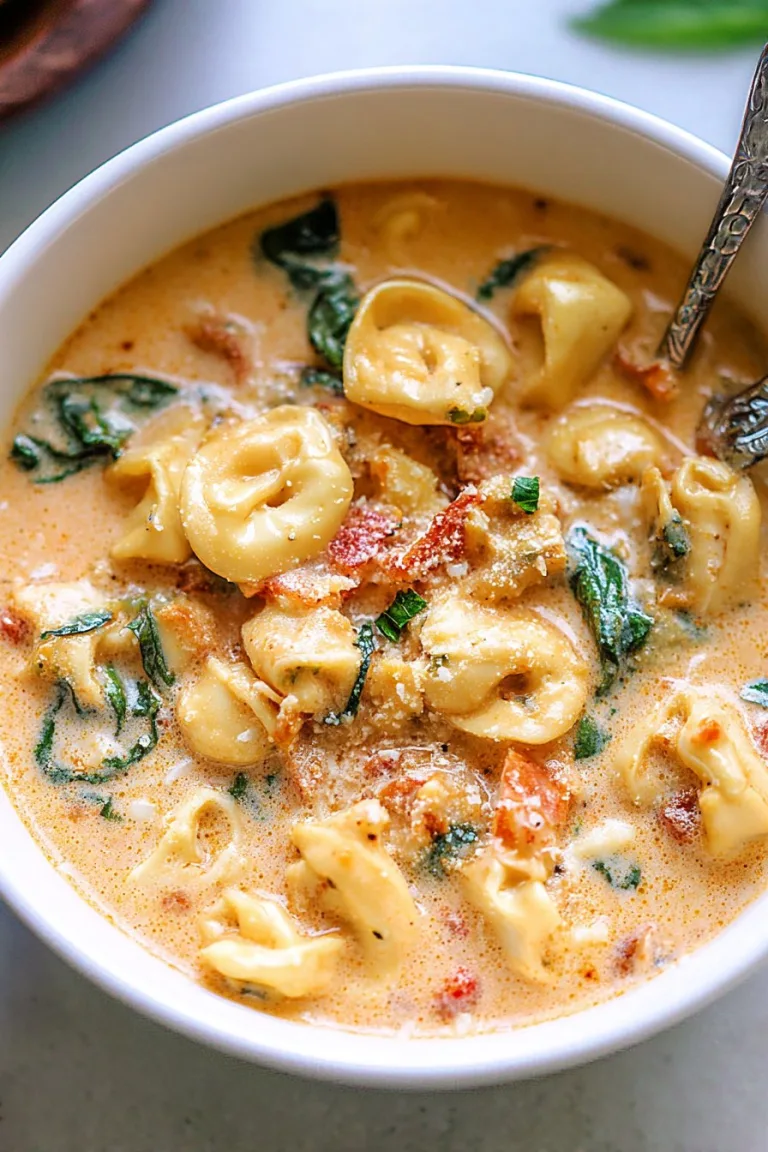 Creamy Tortellini Soup