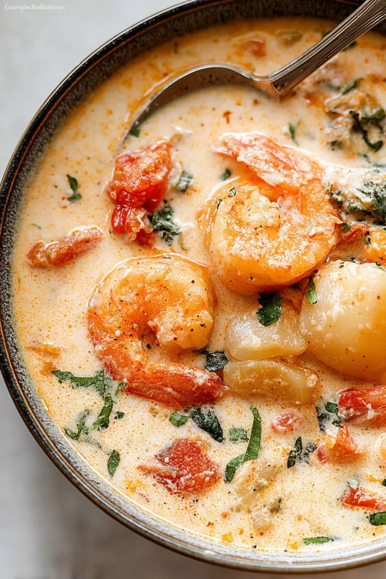 Instant Pot Creamy Shrimp Soup