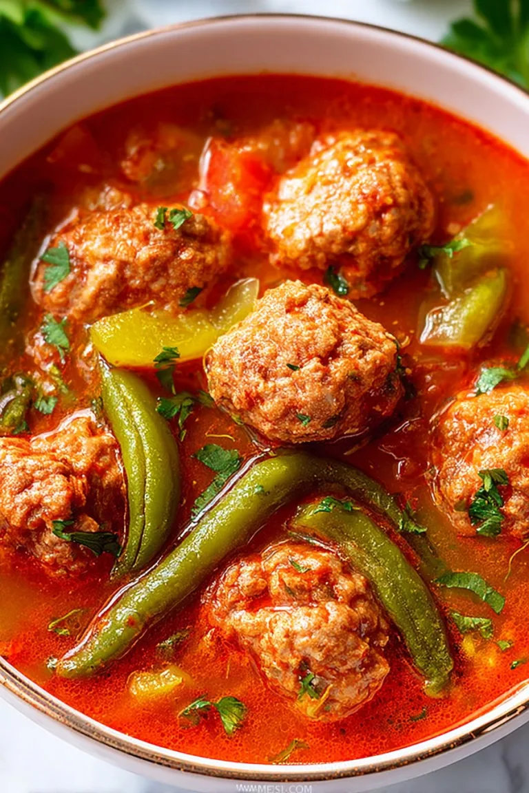 Mexican Meatball Soup (Albondigas Soup)