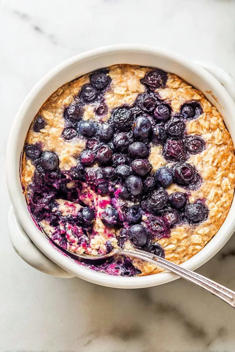 Blueberry Baked Oats Recipe