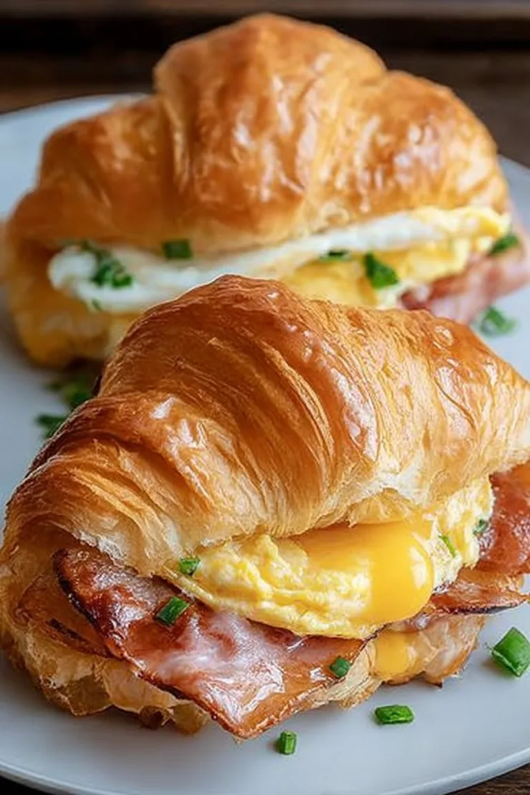 Croissant Breakfast Sandwiches