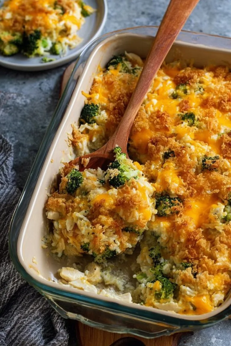 Chicken Broccoli Rice Casserole