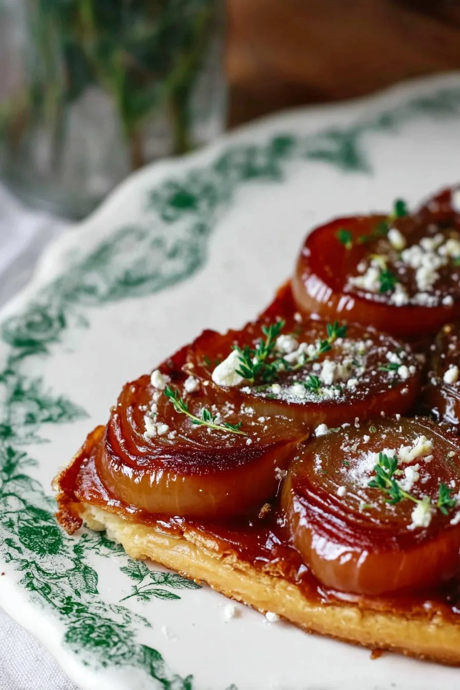 Caramelized Onion Tarte Tatin
