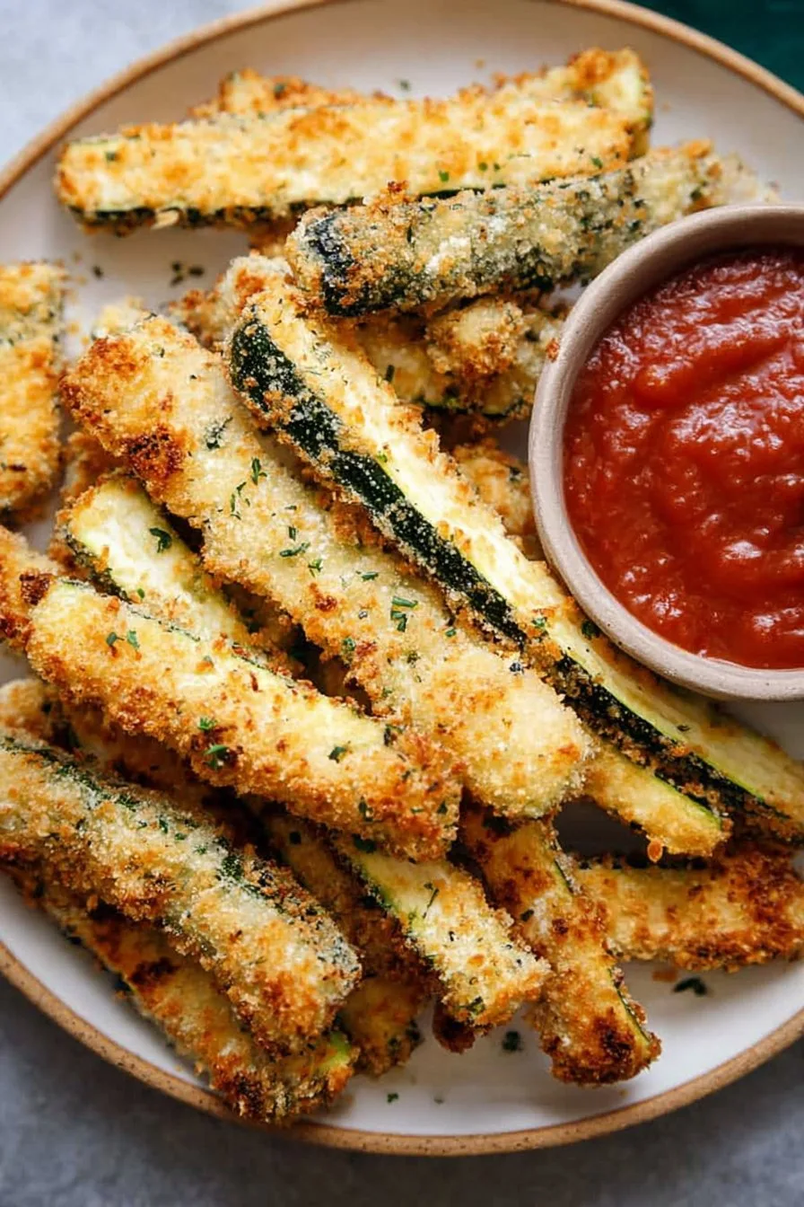 air fryer zucchini fries