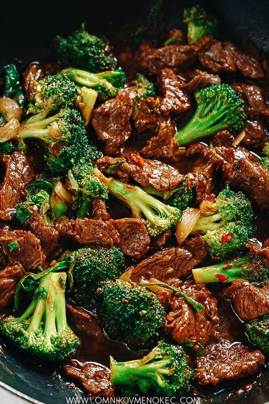 Chinese Beef and Broccoli