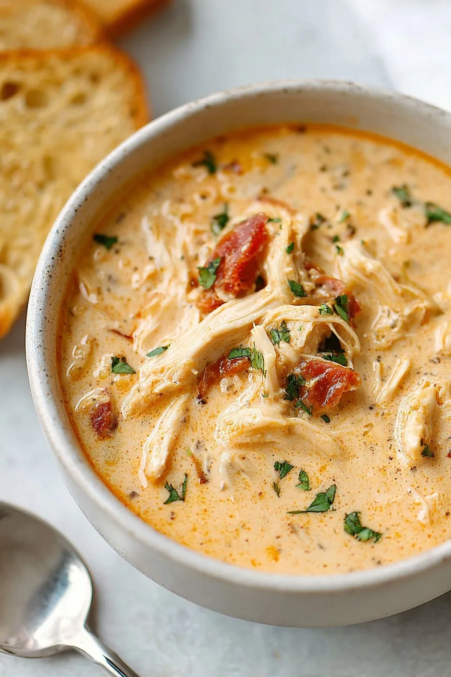 Instant Pot Creamy Chicken Soup