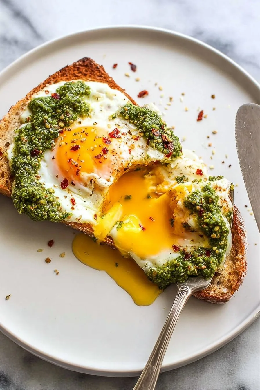 Pesto Eggs Recipe